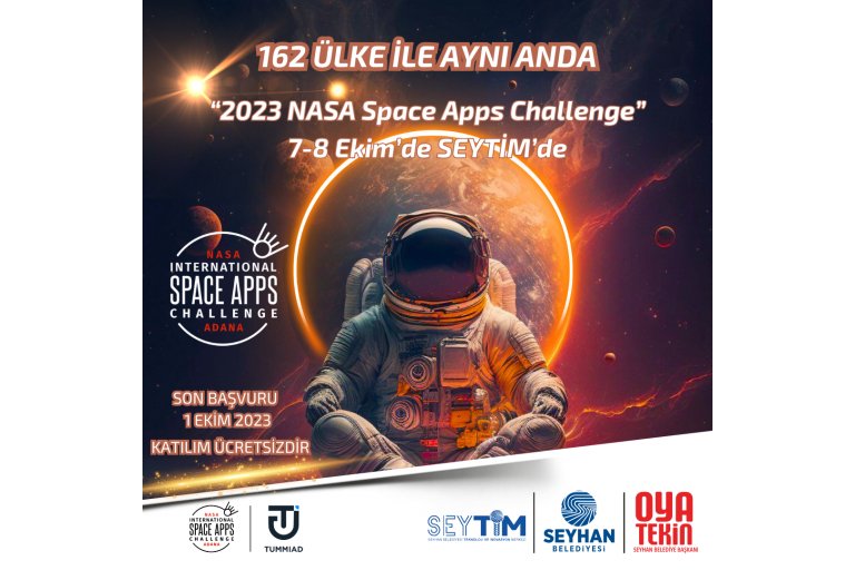 “2023 NASA Space Apps Challenge” 7-8 Ekim’de SEYTİM’de
